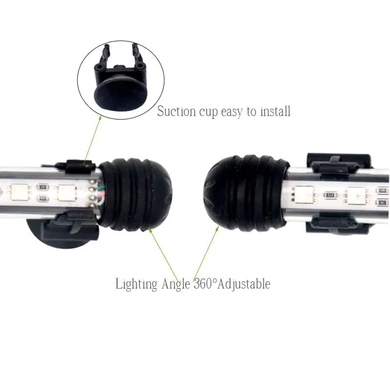 RGB Aquarium Licht Marine Bluetooth Controller Aquarium Led Beleuchtung Leuchte Für Aquarium Led Licht Tauch Aquarium Licht