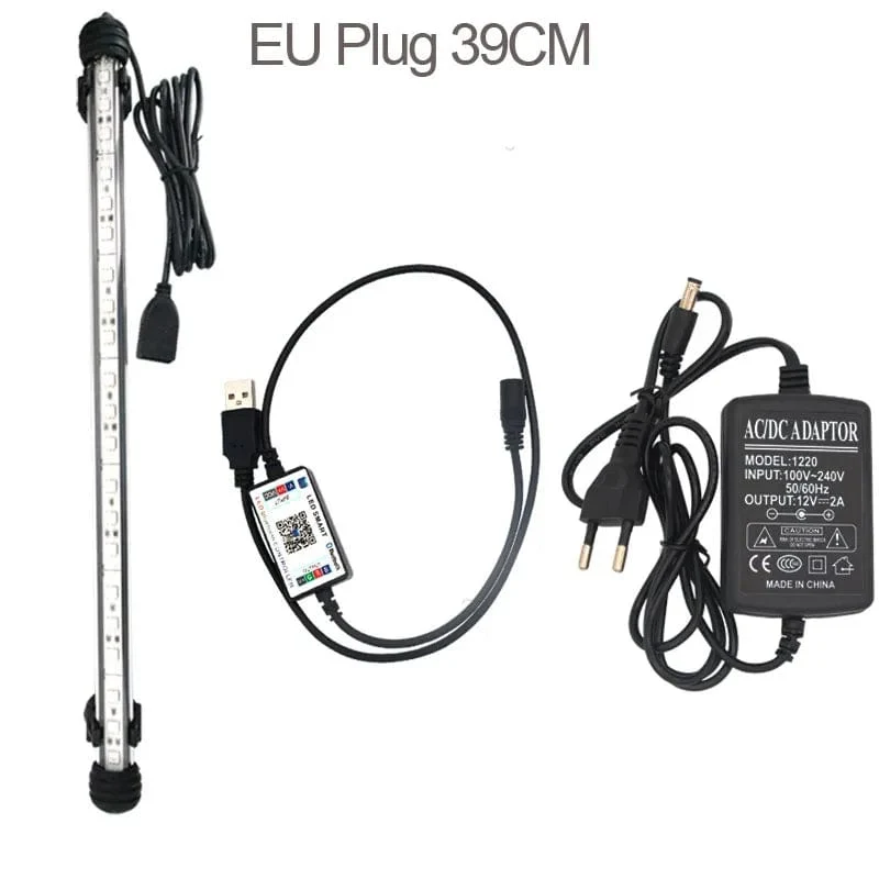RGB Aquarium Licht Marine Bluetooth Controller Aquarium Led Beleuchtung Leuchte Für Aquarium Led Licht Tauch Aquarium Licht