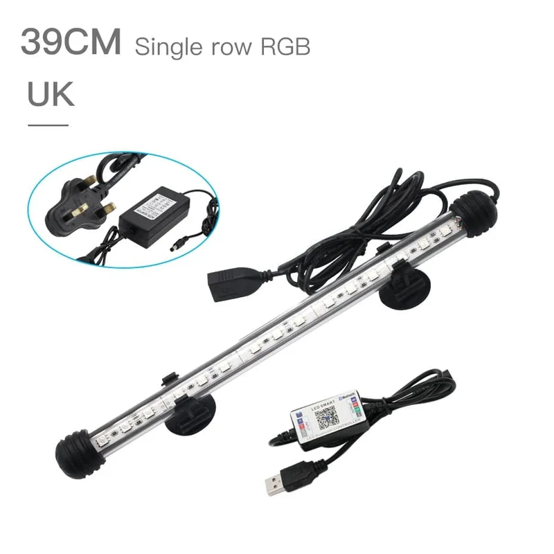 RGB Aquarium Licht Marine Bluetooth Controller Aquarium Led Beleuchtung Leuchte Für Aquarium Led Licht Tauch Aquarium Licht