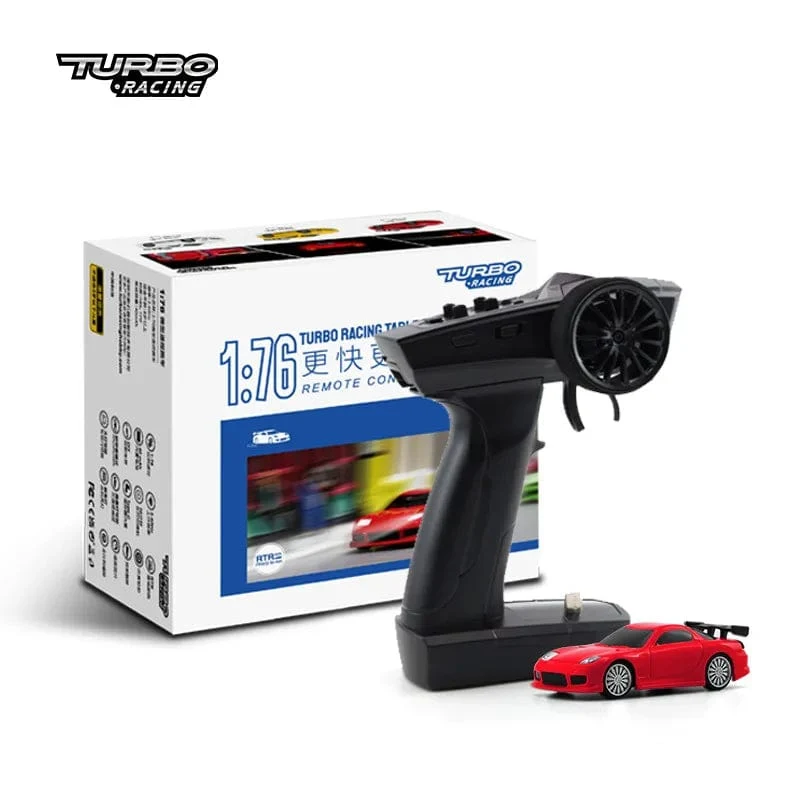 Turbo Racing 1:76 C64 C73 C72 C71 C74 Drift RC Auto mit Gyro-Radio, vollproportionaler Fernbedienung, Spielzeug-RTR-Kit