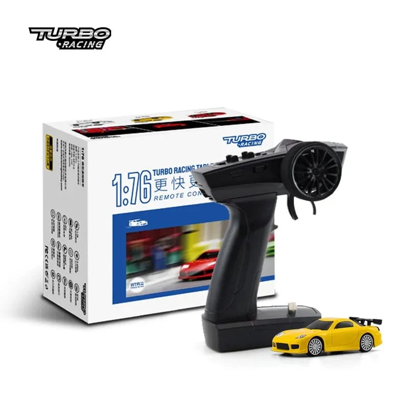 Turbo Racing 1:76 C64 C73 C72 C71 C74 Drift RC Auto mit Gyro-Radio, vollproportionaler Fernbedienung, Spielzeug-RTR-Kit