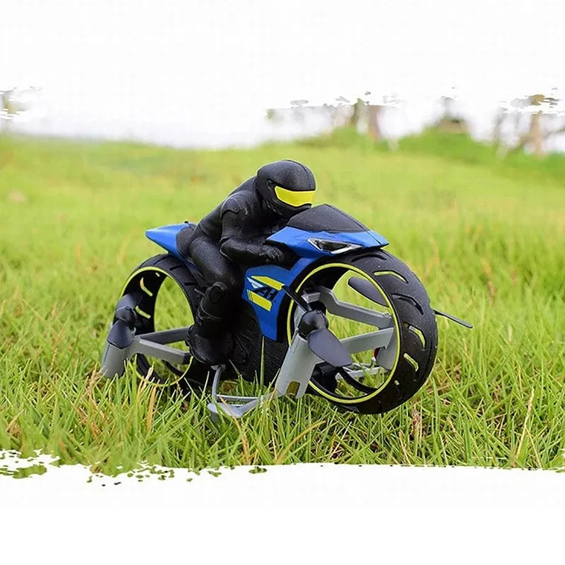 2-In-1 Land/Luft Modus Fliegen Hohe Geschwindigkeit Motorrad Ein Schlüssel Schalter Stunt 2.4G RC Drone Intelligente Quadcopter Kind Spielzeug Geschenk