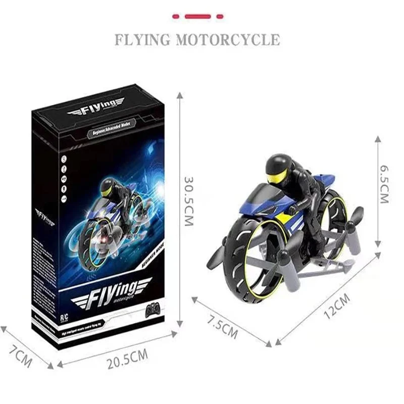 2-In-1 Land/Luft Modus Fliegen Hohe Geschwindigkeit Motorrad Ein Schlüssel Schalter Stunt 2.4G RC Drone Intelligente Quadcopter Kind Spielzeug Geschenk