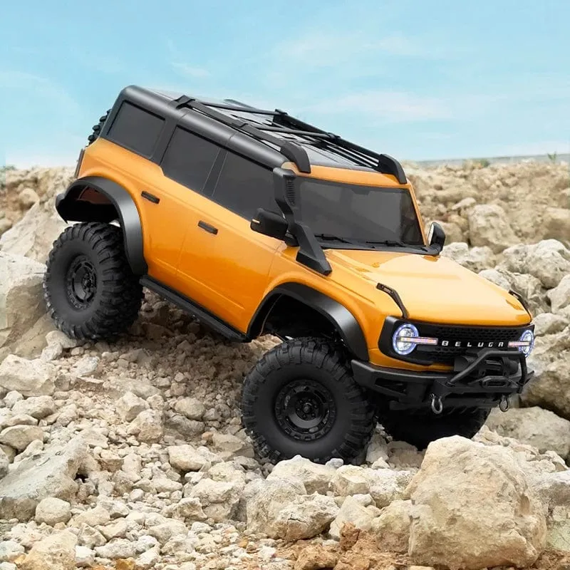 HB R1001 1/10 High Speed ​​4WD RTR RC Crawler Mit LED Auto 2.4G Elektrische Fernbedienung Rock Buggy Geländewagen Auto VS EX86170