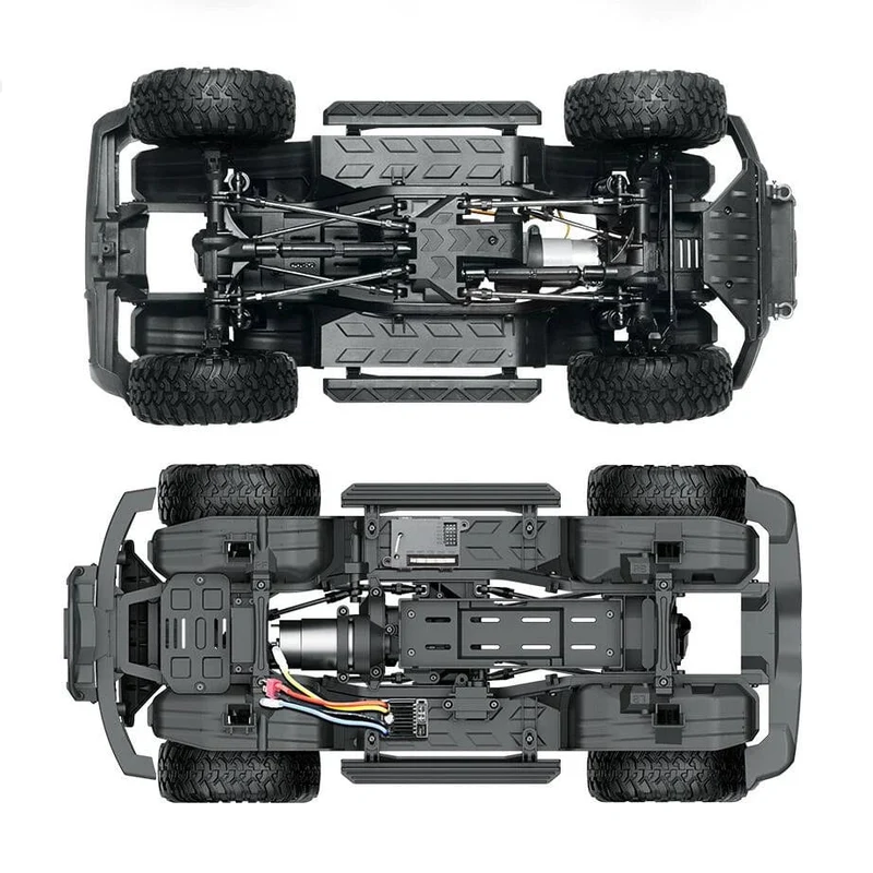 HB R1001 1/10 High Speed ​​4WD RTR RC Crawler Mit LED Auto 2.4G Elektrische Fernbedienung Rock Buggy Geländewagen Auto VS EX86170