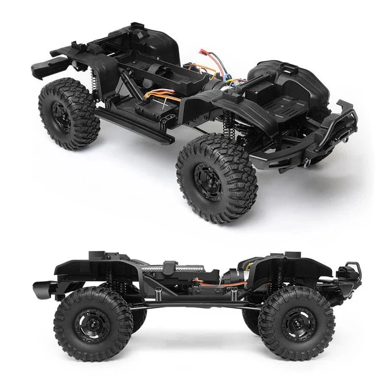 HB R1001 1/10 High Speed ​​4WD RTR RC Crawler Mit LED Auto 2.4G Elektrische Fernbedienung Rock Buggy Geländewagen Auto VS EX86170