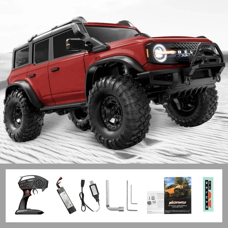 HB R1001 1/10 High Speed ​​4WD RTR RC Crawler Mit LED Auto 2.4G Elektrische Fernbedienung Rock Buggy Geländewagen Auto VS EX86170