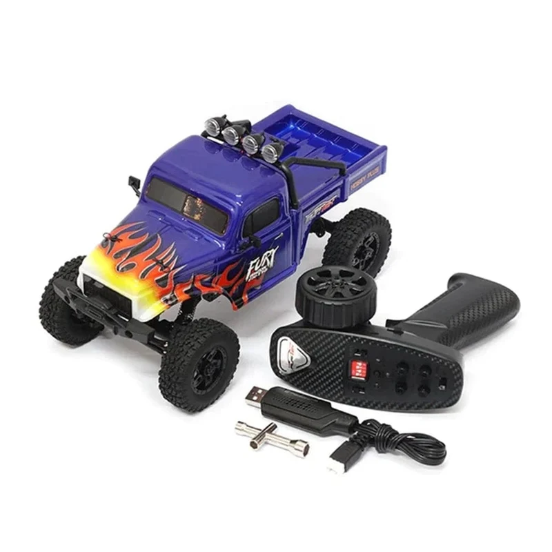 Furitek FX118 FURY WAGON RTR 1/18 2.4G 4WD Bürstenlosen RC Auto Rock Crawler Monster Off-Road Truck Klettern LED Licht Fahrzeuge Voll