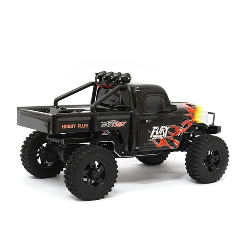 Furitek FX118 FURY WAGON RTR 1/18 2.4G 4WD Bürstenlosen RC Auto Rock Crawler Monster Off-Road Truck Klettern LED Licht Fahrzeuge Voll