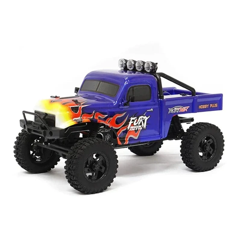Furitek FX118 FURY WAGON RTR 1/18 2.4G 4WD Bürstenlosen RC Auto Rock Crawler Monster Off-Road Truck Klettern LED Licht Fahrzeuge Voll