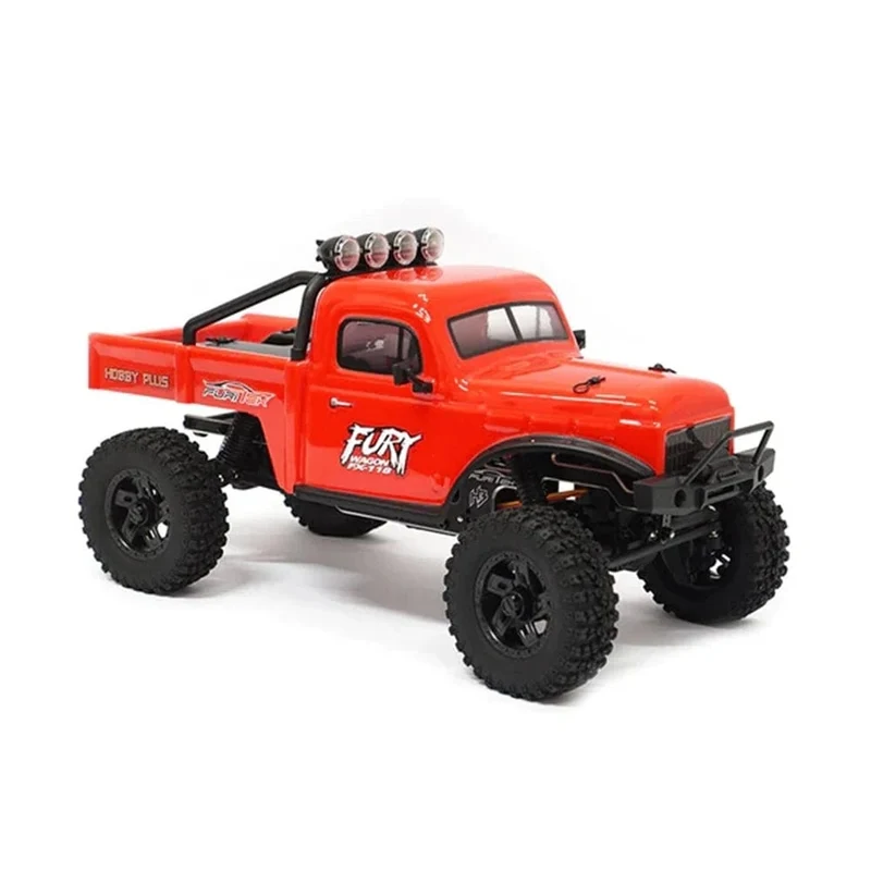 Furitek FX118 FURY WAGON RTR 1/18 2.4G 4WD Bürstenlosen RC Auto Rock Crawler Monster Off-Road Truck Klettern LED Licht Fahrzeuge Voll