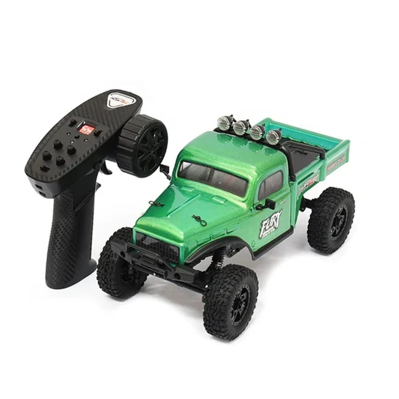 Furitek FX118 FURY WAGON RTR 1/18 2.4G 4WD Bürstenlosen RC Auto Rock Crawler Monster Off-Road Truck Klettern LED Licht Fahrzeuge Voll