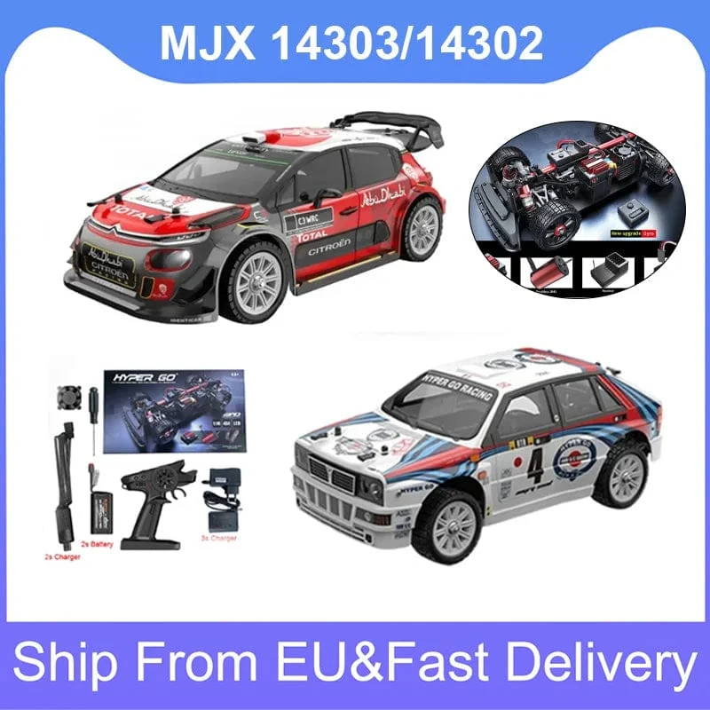 MJX 14301 14302 14303 Hyper Go 1/14 RC Auto Bürstenlose 2.4G Fernbedienung Off-road Racing High Speed ​​RC Truck elektrische Hobby Spielzeug