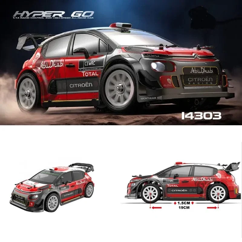 MJX 14301 14302 14303 Hyper Go 1/14 RC Auto Bürstenlose 2.4G Fernbedienung Off-road Racing High Speed ​​RC Truck elektrische Hobby Spielzeug