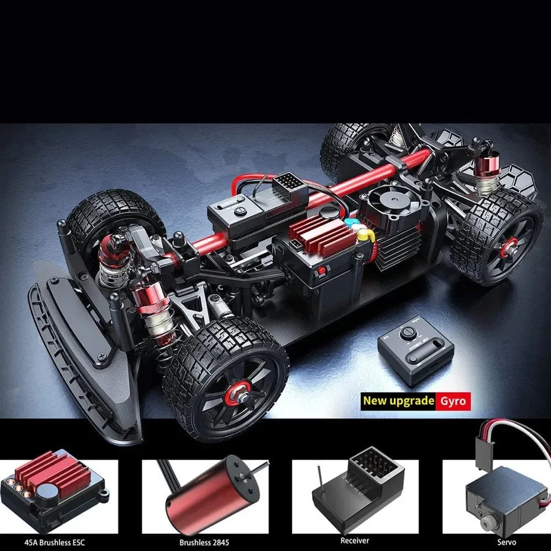 MJX 14301 14302 14303 Hyper Go 1/14 RC Auto Bürstenlose 2.4G Fernbedienung Off-road Racing High Speed ​​RC Truck elektrische Hobby Spielzeug