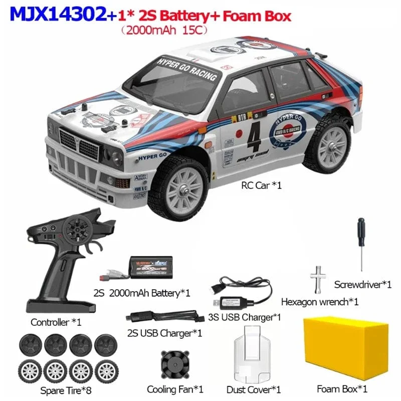 MJX 14301 14302 14303 Hyper Go 1/14 RC Auto Bürstenlose 2.4G Fernbedienung Off-road Racing High Speed ​​RC Truck elektrische Hobby Spielzeug