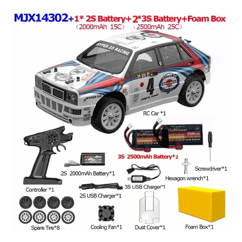 MJX 14301 14302 14303 Hyper Go 1/14 RC Auto Bürstenlose 2.4G Fernbedienung Off-road Racing High Speed ​​RC Truck elektrische Hobby Spielzeug
