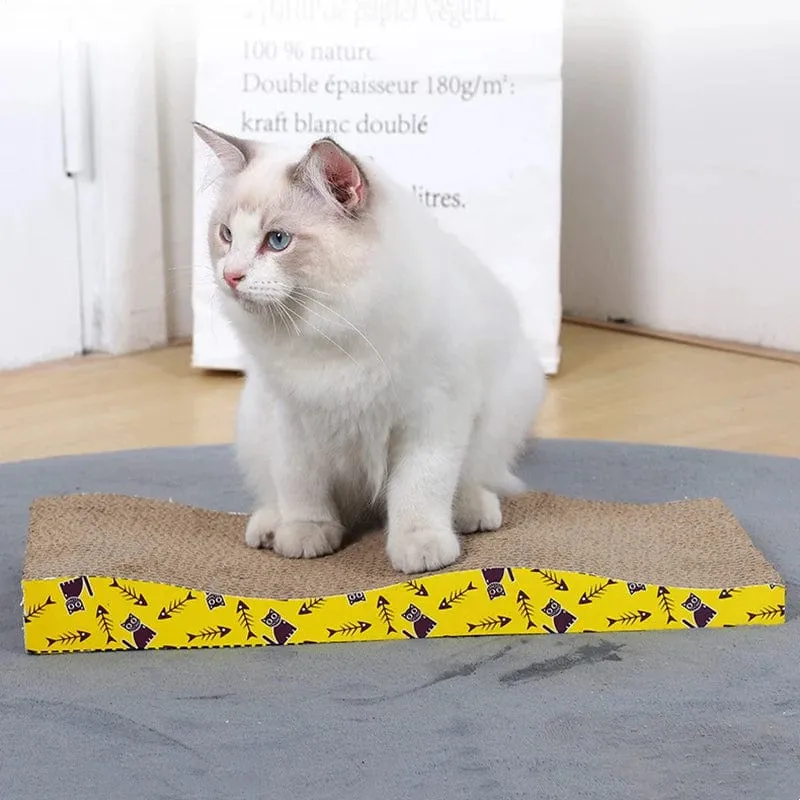 Katze Spielzeug Haustier Katze Kratzen Bord Wellpappe Pad Schleifen Nägel Interaktive Schutz Möbel Katzen Scratcher Spielzeug