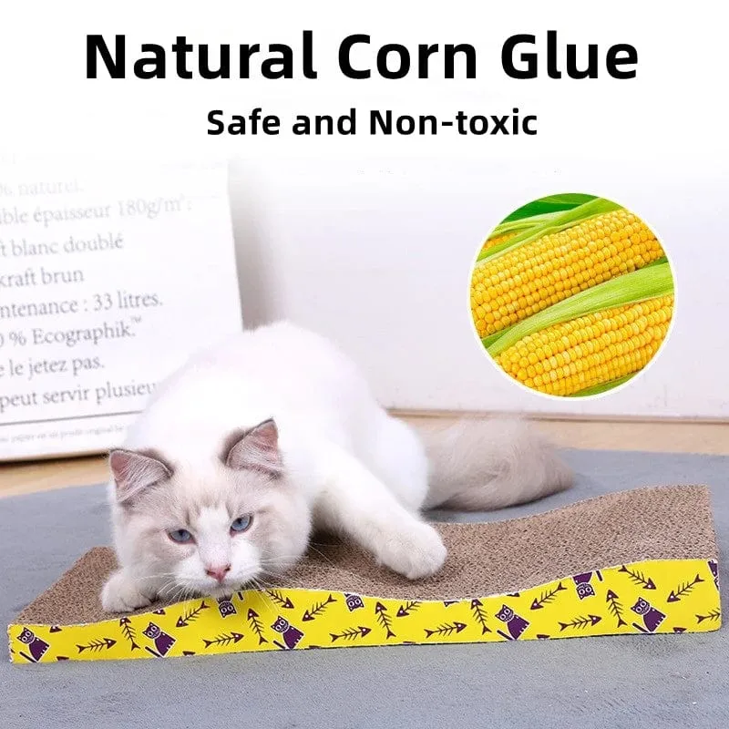 Katze Spielzeug Haustier Katze Kratzen Bord Wellpappe Pad Schleifen Nägel Interaktive Schutz Möbel Katzen Scratcher Spielzeug