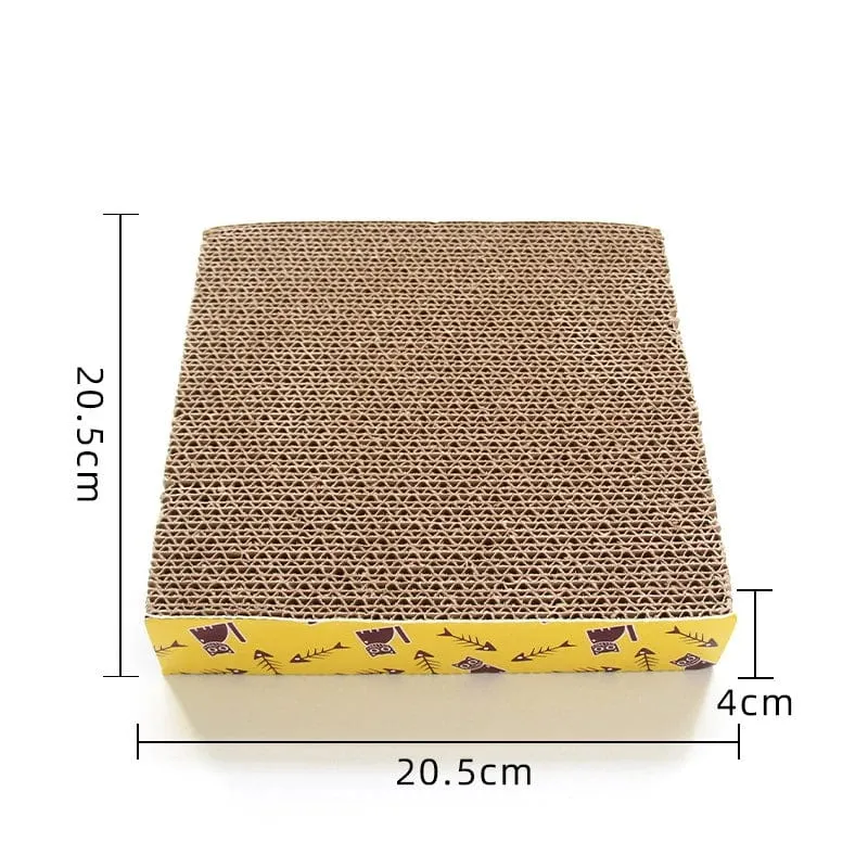 Katze Spielzeug Haustier Katze Kratzen Bord Wellpappe Pad Schleifen Nägel Interaktive Schutz Möbel Katzen Scratcher Spielzeug