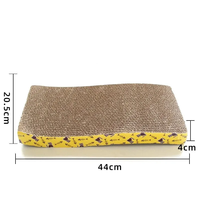 Katze Spielzeug Haustier Katze Kratzen Bord Wellpappe Pad Schleifen Nägel Interaktive Schutz Möbel Katzen Scratcher Spielzeug