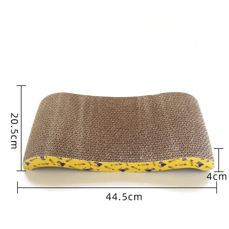 Katze Spielzeug Haustier Katze Kratzen Bord Wellpappe Pad Schleifen Nägel Interaktive Schutz Möbel Katzen Scratcher Spielzeug