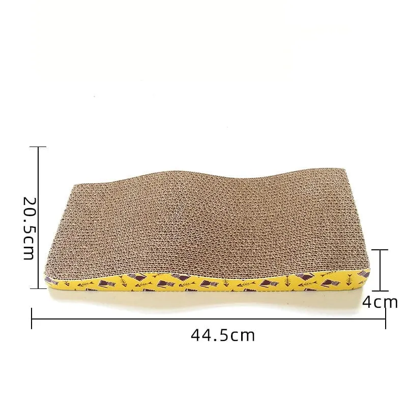 Katze Spielzeug Haustier Katze Kratzen Bord Wellpappe Pad Schleifen Nägel Interaktive Schutz Möbel Katzen Scratcher Spielzeug