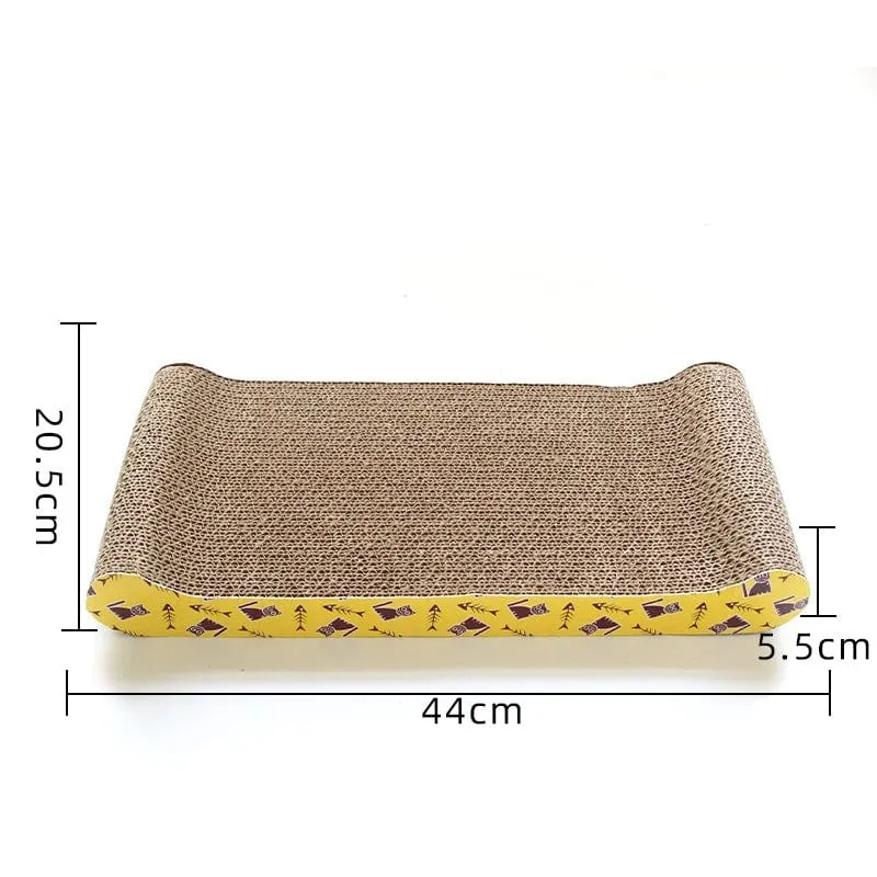 Katze Spielzeug Haustier Katze Kratzen Bord Wellpappe Pad Schleifen Nägel Interaktive Schutz Möbel Katzen Scratcher Spielzeug