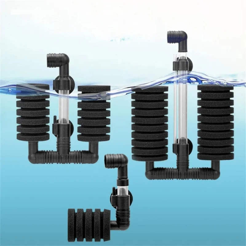 1PC Aquarium Schwammfilter Aquarium Garnelen Teich Luftpumpe Biochemischer Schwammfilter Bio Schwammfilter Aquarium Filtration Filter