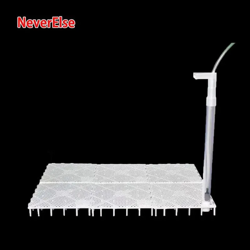 Aquarium-Bodenfilter, UGF-Unterkiesfilter für Garnelentankfische, Aquariumgitter, Netzbrett, Luftheberohr, Aquarium-Filterrohr