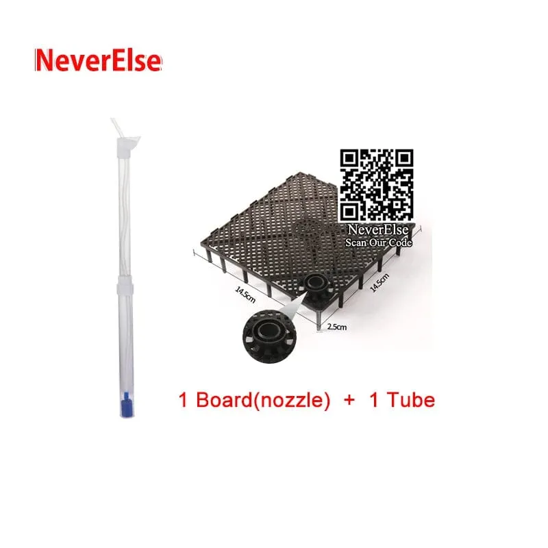 Aquarium-Bodenfilter, UGF-Unterkiesfilter für Garnelentankfische, Aquariumgitter, Netzbrett, Luftheberohr, Aquarium-Filterrohr