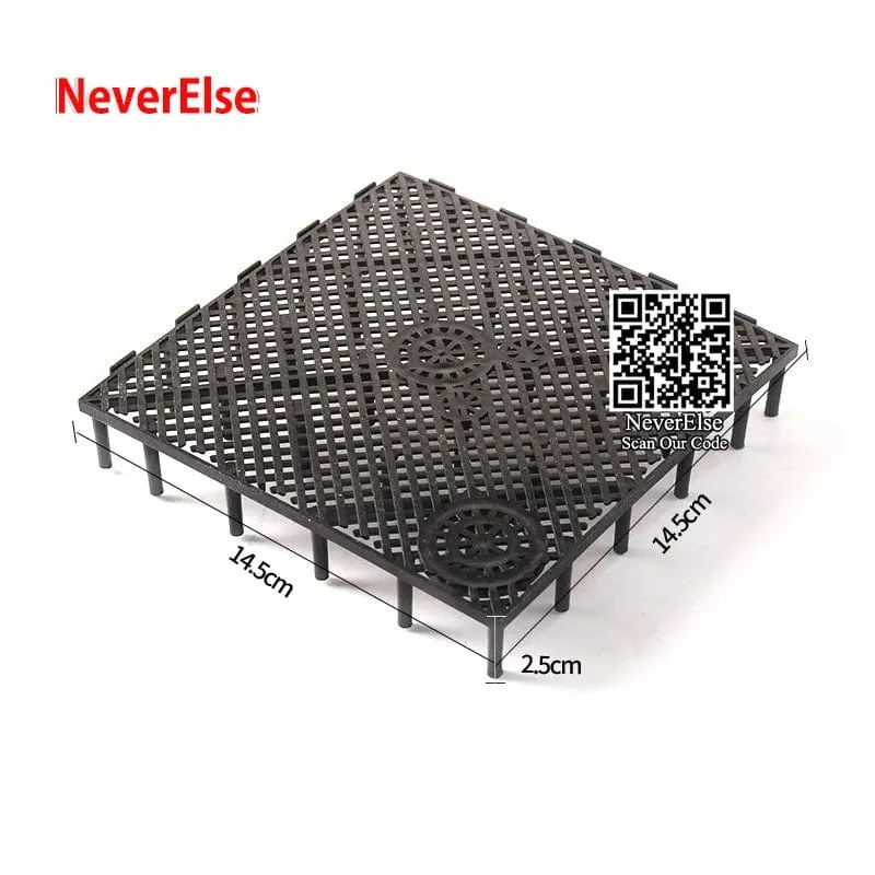 Aquarium-Bodenfilter, UGF-Unterkiesfilter für Garnelentankfische, Aquariumgitter, Netzbrett, Luftheberohr, Aquarium-Filterrohr