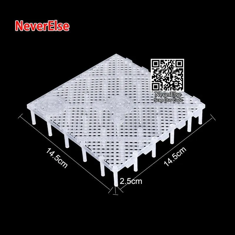 Aquarium-Bodenfilter, UGF-Unterkiesfilter für Garnelentankfische, Aquariumgitter, Netzbrett, Luftheberohr, Aquarium-Filterrohr