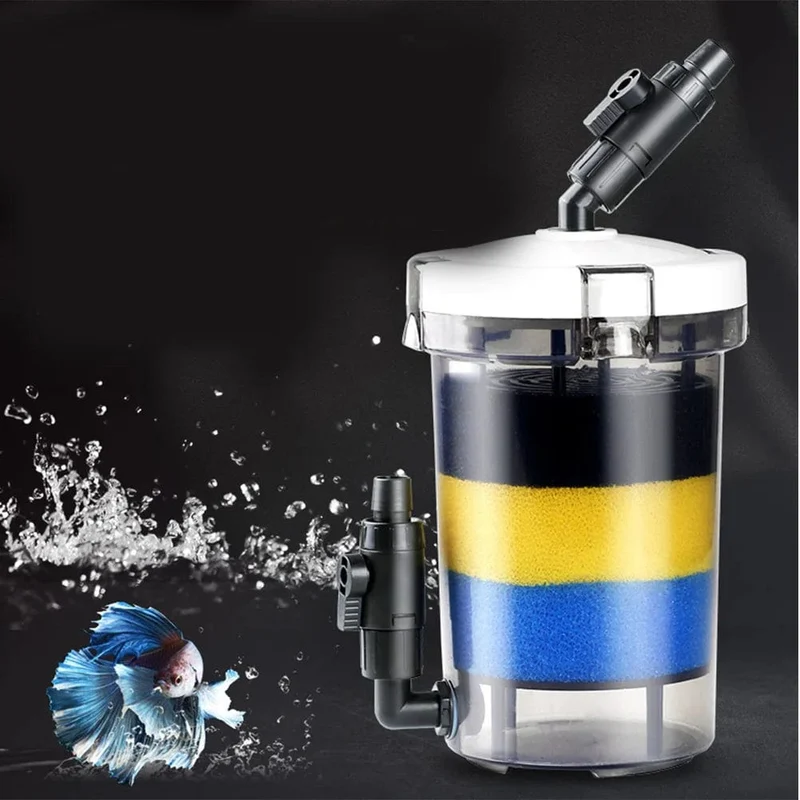 Vorne Gras Zylinder Filter Fisch Tank Aquarium Ausrüstung Wasserpumpe Tauch