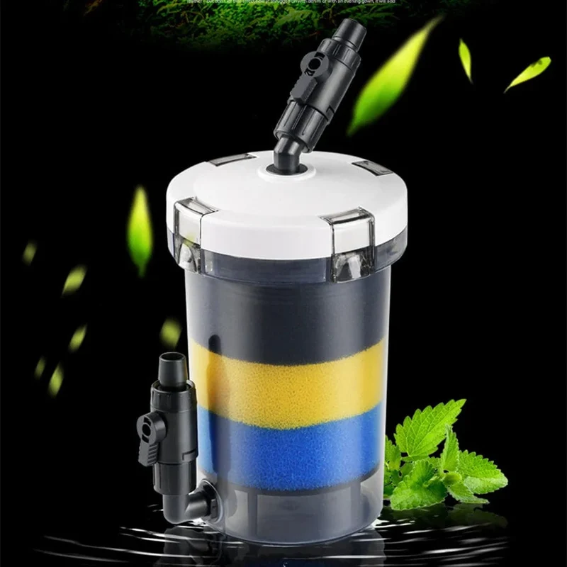Vorne Gras Zylinder Filter Fisch Tank Aquarium Ausrüstung Wasserpumpe Tauch