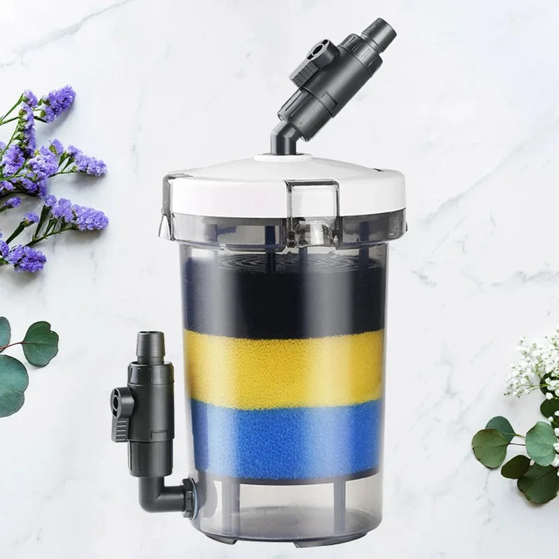 Vorne Gras Zylinder Filter Fisch Tank Aquarium Ausrüstung Wasserpumpe Tauch