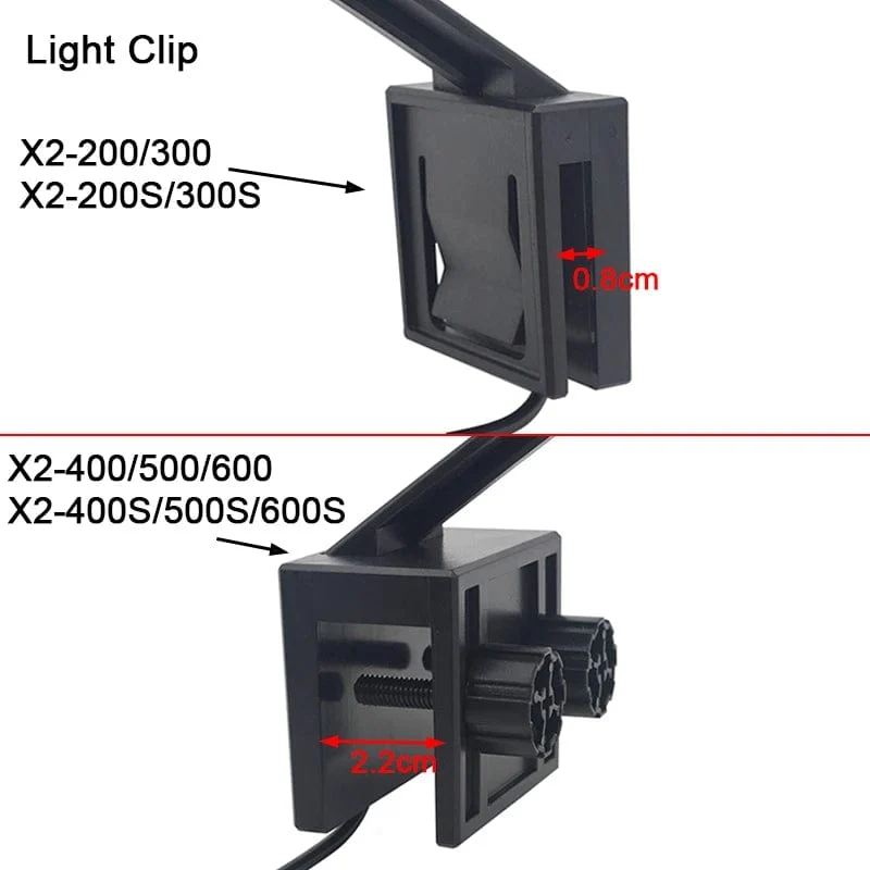 Aquarium LED Aquarium Licht Super Slim Pflanzen Wachsen Clip Lichter Lampe Aquatische Aquarium Lampen Beleuchtung 220V 5W/7W/9W/12W
