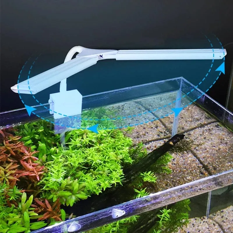 Superhelle Clip-Lampe, LED-Aquarium-Licht für Wasserpflanzen, Aquarium, Vollspektrum-Timing-Lampe, 220–240 V, 30–70 cm, 4 W, 8 W, 13 W