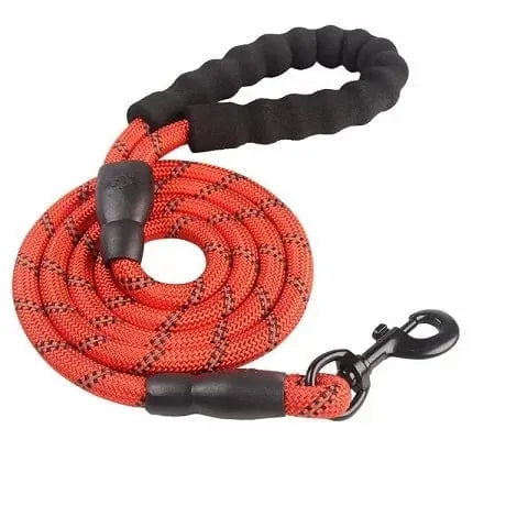 1.5 M/2 M/3 M Große Hund Seil Runde 1.2 CM Nylon Haustier Leine Stärken Reflektierende Seil spaziergang Hund Traktion Kragen Harness Hundeleine