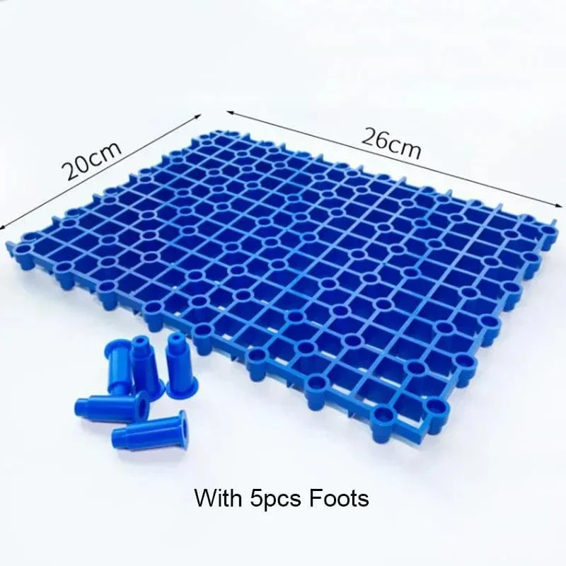 Hochwertige Filterzubehörteile Bodenisolierung Filterplatine Reinigungswerkzeug für Aquarium Filter Isolation Board Fender