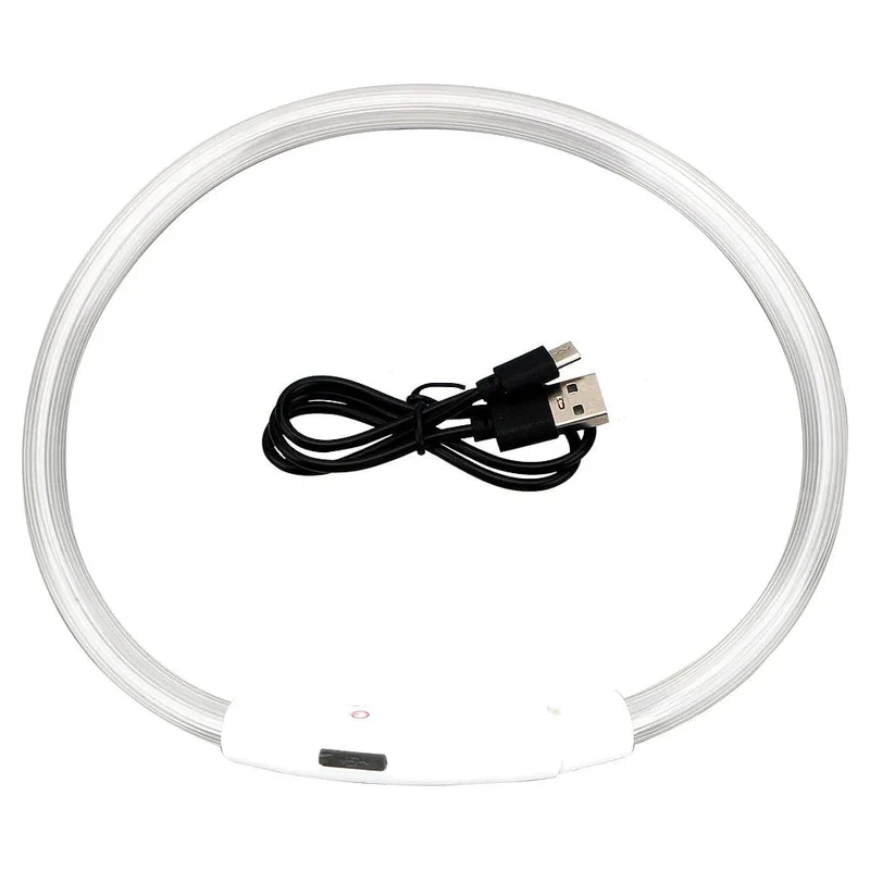 Led USB Hund Kragen Haustier Hund Nacht Leuchtende Lade Kragen Led Nacht Sicherheit Blinkende Glow Hund Verlust Prävention Kragen Haustier zubehör