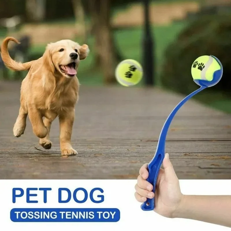Pet Werfen Stick Hund Hand Werfen Ball Spielzeug Pet Tennis Launcher Pole Outdoor Aktivitäten Hunde Training Spielzeug Pet Liefert