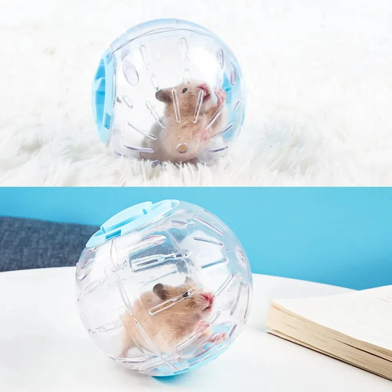 Kunststoff Outdoor Sport Ball Grounder Ratte Kleine Haustiermäuse Joggingball Spielzeug Hamster Gerbil Gymnastikball Spielspielzeug Kleintierbedarf