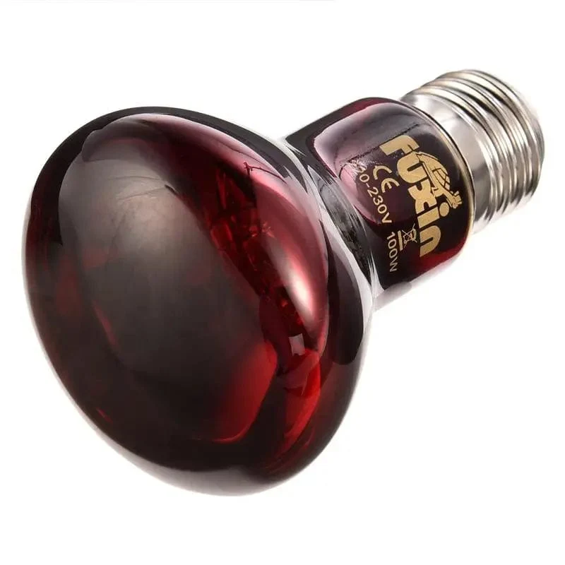 220–240 V E27 Geflügel-Heizlampe, 100/75/60 ​​W, Infrarot-Isolierungsheizung für Reptilien, Pflanzen, Amphibien, Haustiere, Vieh