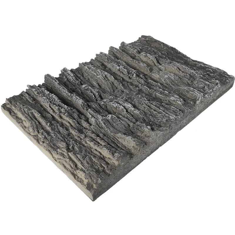 Hintergrund Felsplatte 3D Aquarium Schlange Lebensraum Dekoration Terrarium Glasbehälter Aquarium dekorative Pu-Bretter