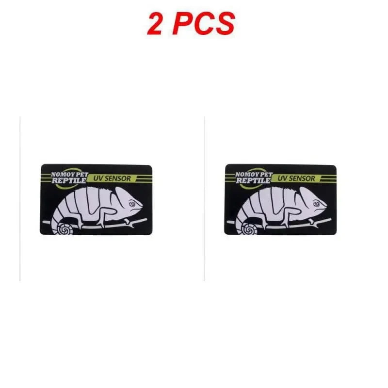5-1PCS UVB Tester Reptil UVA UVB Leuchtstofflampe Tester Karte Reptil Lampe UV Sensor 10 Sekunden schnelle Test Meter Pet Liefert