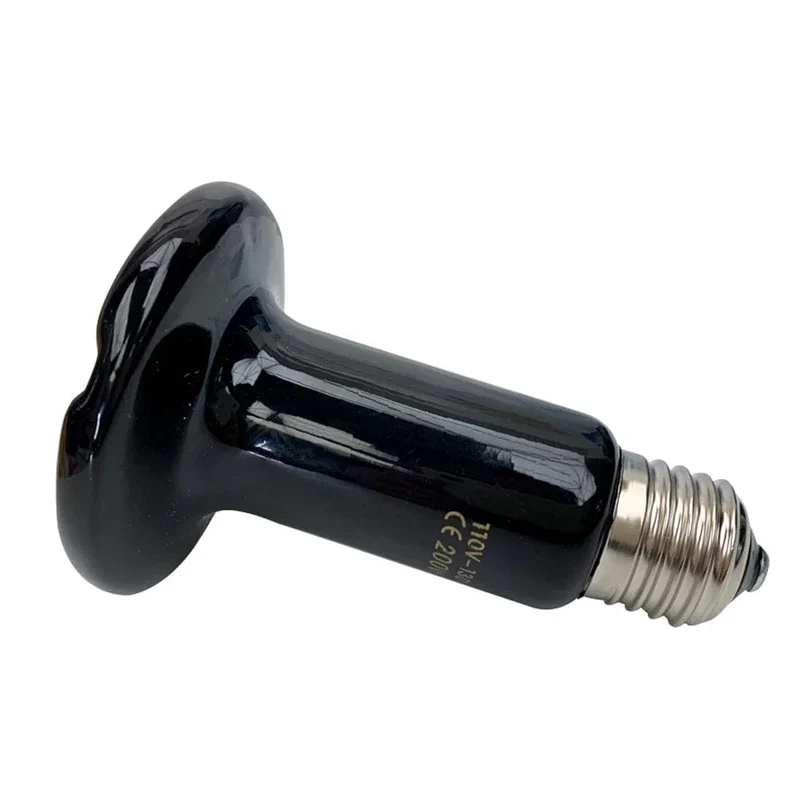 25 W 50 W 75 W 100 W 150 W 200 W Ferninfrarot-Haustier-Heizlampe, Keramik, 110 V, 220 V, Reptilien-Schildkröten-Brooder-Glühbirne, Wärmestrahler-Glühbirne