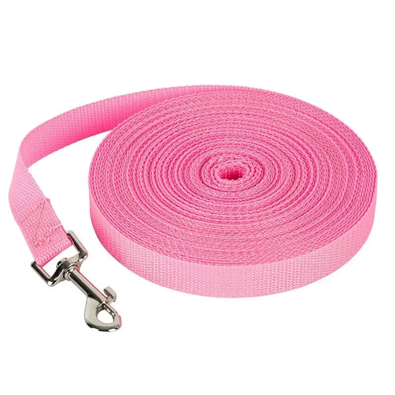 Haustier-Hundeleine, Nylonleine für kleine, mittelgroße Hunde, Katzen, Welpen, Spaziergänge, Laufleinen, Leine, Heimtierbedarf, 1.5 m, 1.8 m, 3 m, 4.5 m, 6 m Länge