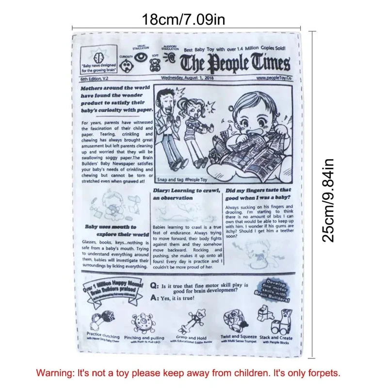 1 Stück reißfestes Haustier-Hunde-Sound-Spielzeug, simuliertes Quietschen, Zeitung, Spielkarte, KQJ, zahnbeständig, Corgi, Teddy, Welpe, interaktiv