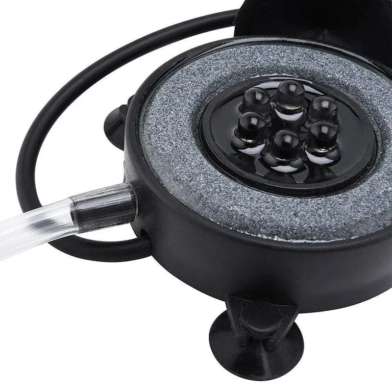 Tauchbares Unterwasser-Aquarium-Licht, Farbwechsel, LED-Luftlicht, Aquarium-Luftblase, 6-teilige Lampe, die Sauerstoff für das Aquarium herstellt